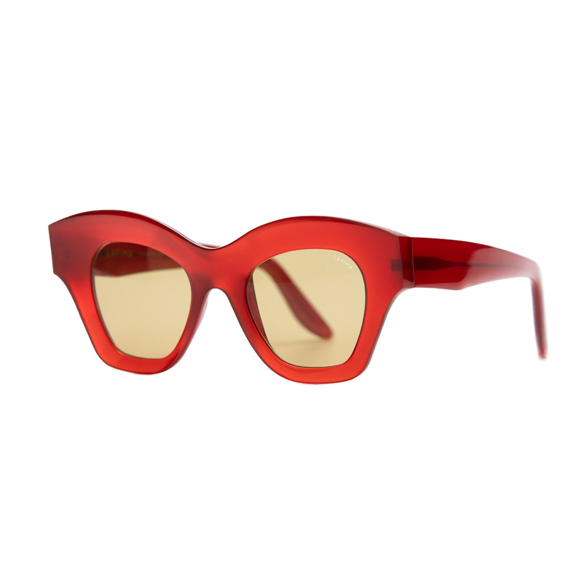 Lapima Tessa Sunglasses Red – Side view