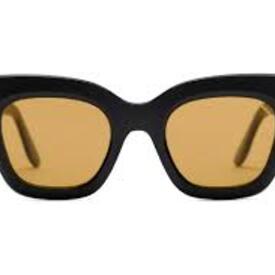 Lapima Lisa X Collection Matt Black Sunglasses - angle view
