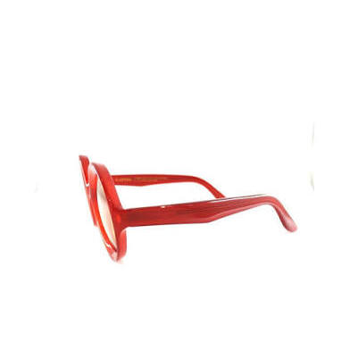 Lapima Carolina Petit Red Eyeglasses - side view