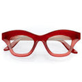 Lapima Tessa Petit Red Eyeglasses - full frame view