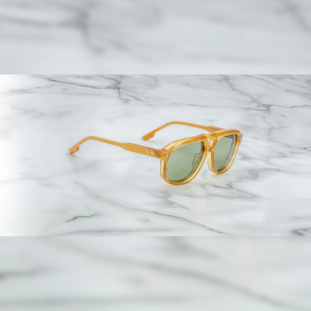 Jacques Marie Mage Leonard Sunglasses - Honey