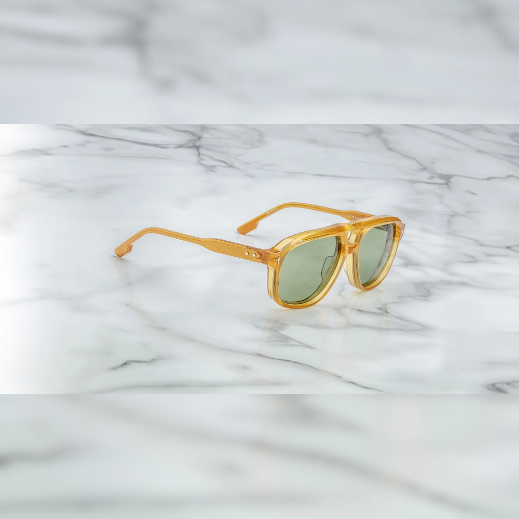 Jacques Marie Mage Leonard Sunglasses - Honey