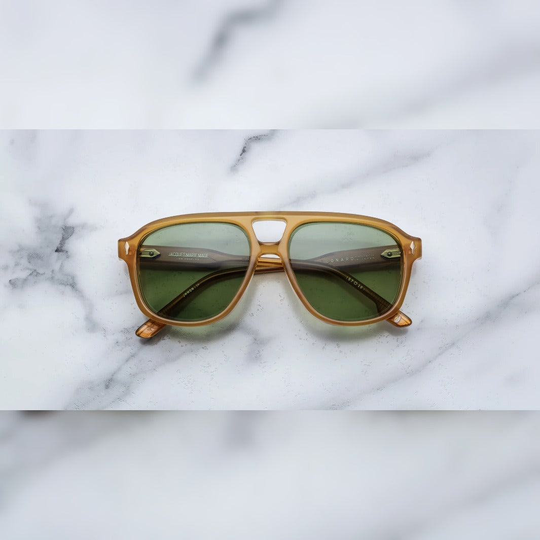 Jacques Marie Mage Leonard Sunglasses - Honey