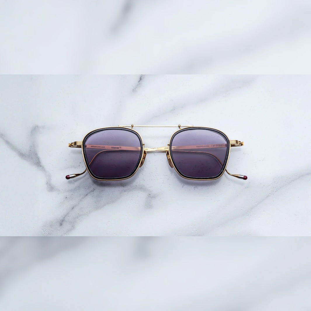 Jacques Marie Mage Baudelaire Sunglasses - Ebony