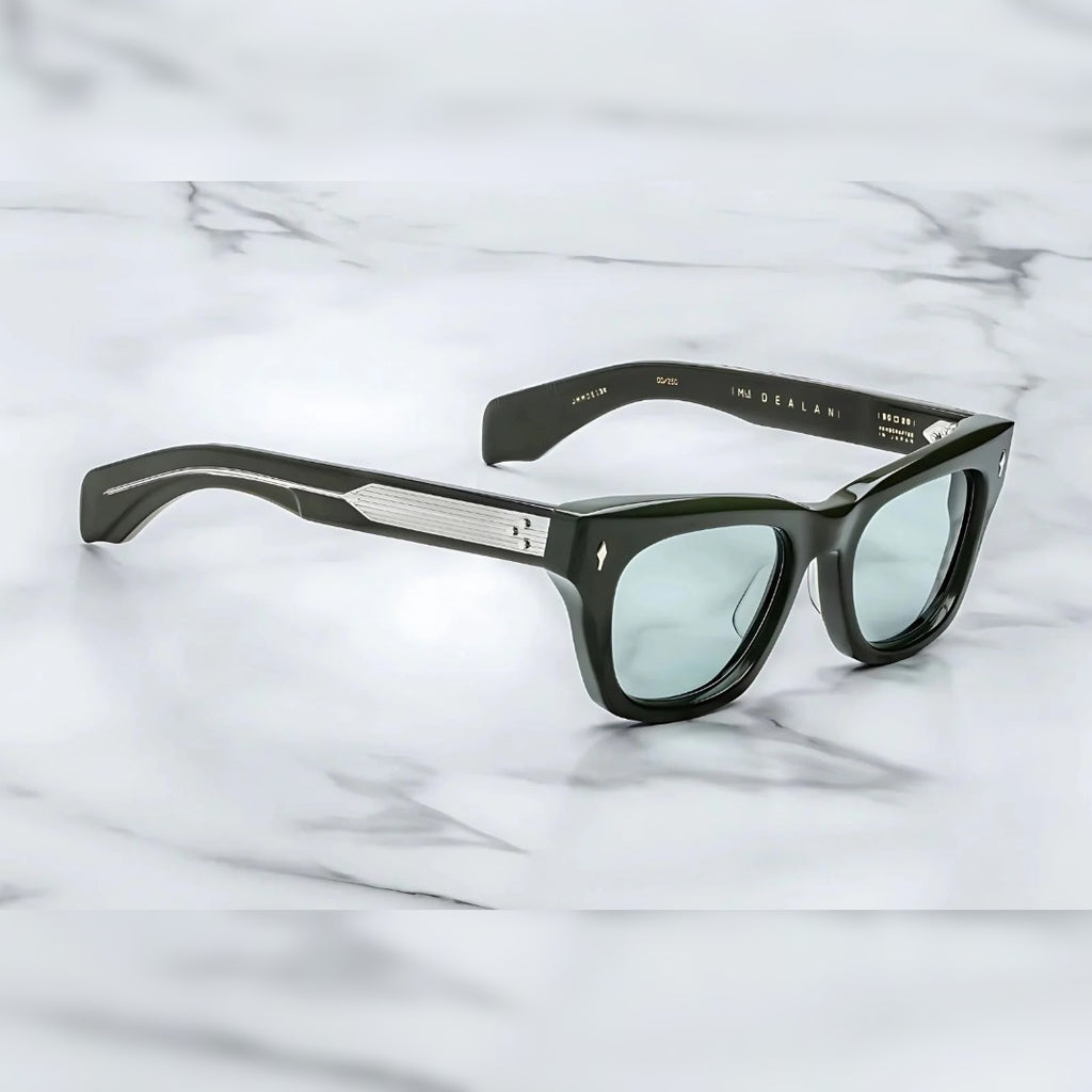 Jacques Marie Mage Dealan Sunglasses - Evergreen