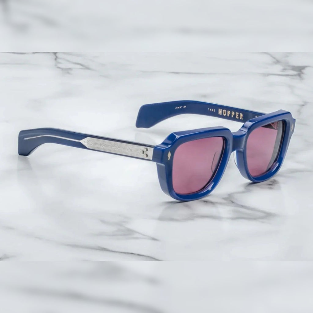 Jacques Marie Mage Taos X Hopper Sunglasses - Lapis
