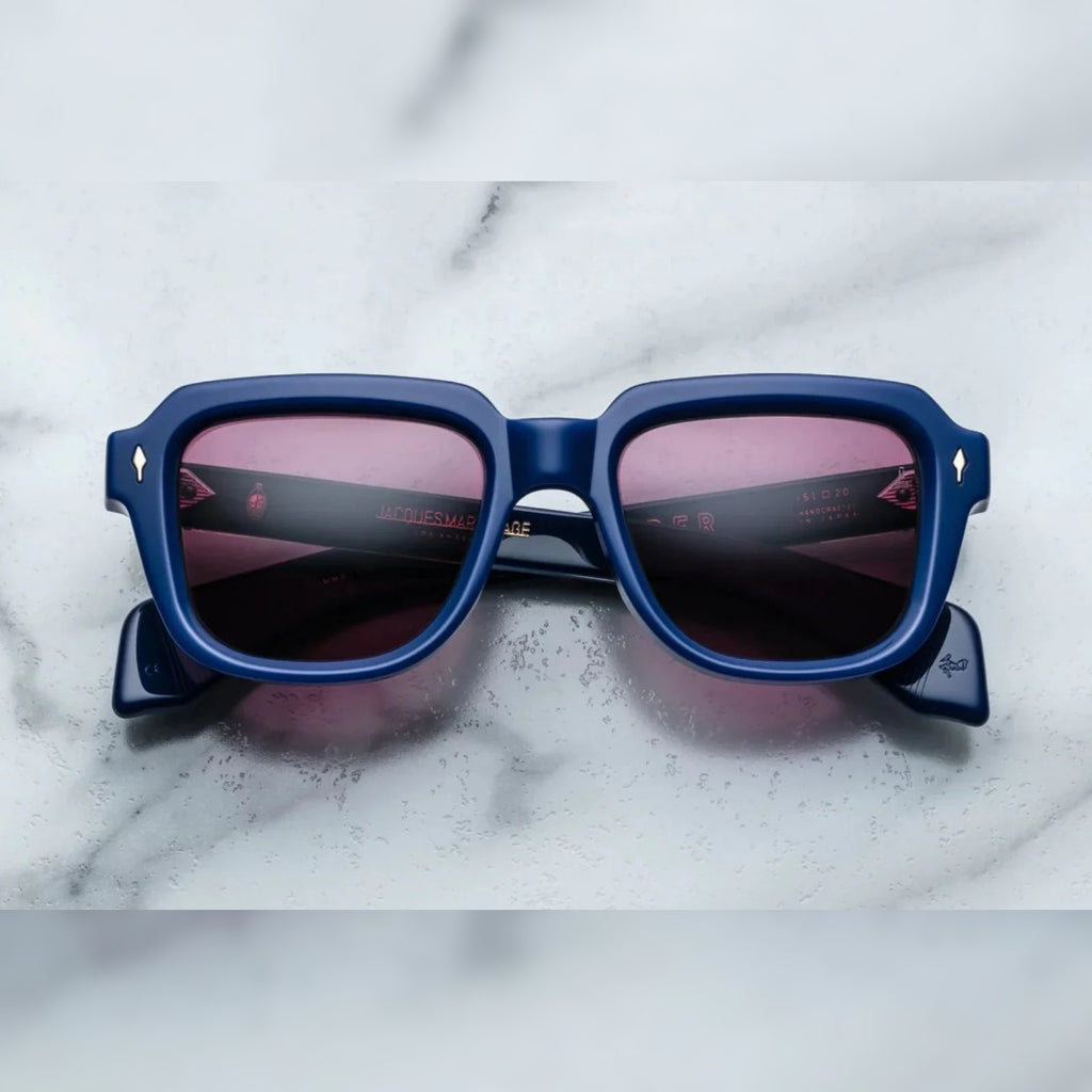 Jacques Marie Mage Taos X Hopper Sunglasses - Lapis
