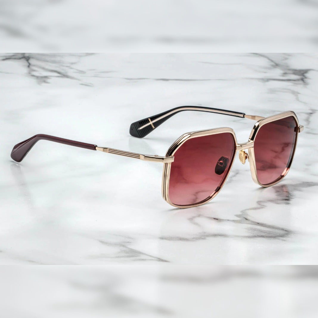 Jacques Marie Mage AIDA Sunglasses — Tang