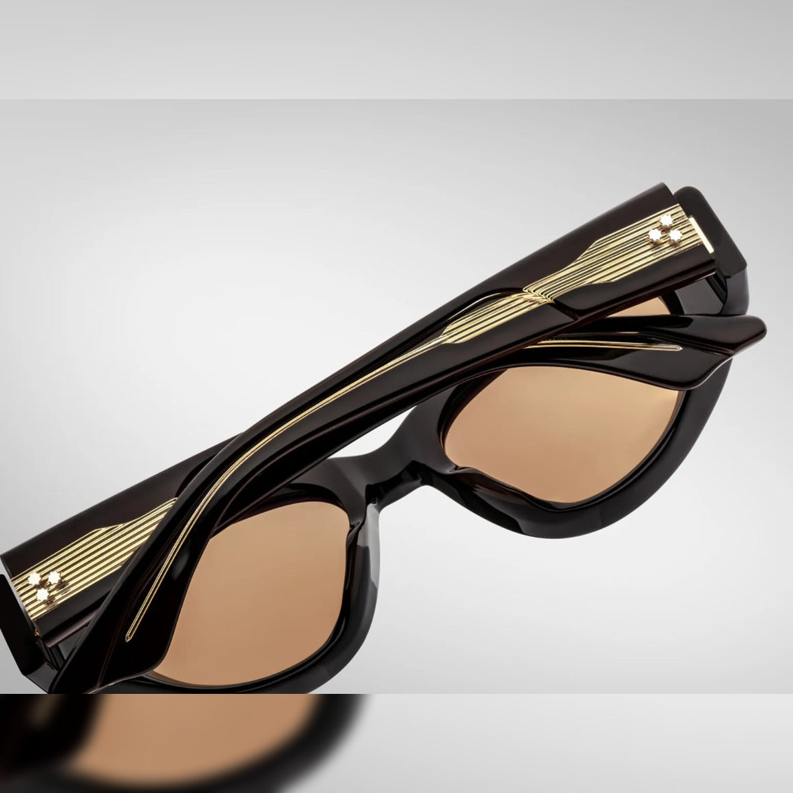 Jacques Marie Mage Seymour Sunglasses - Walnut