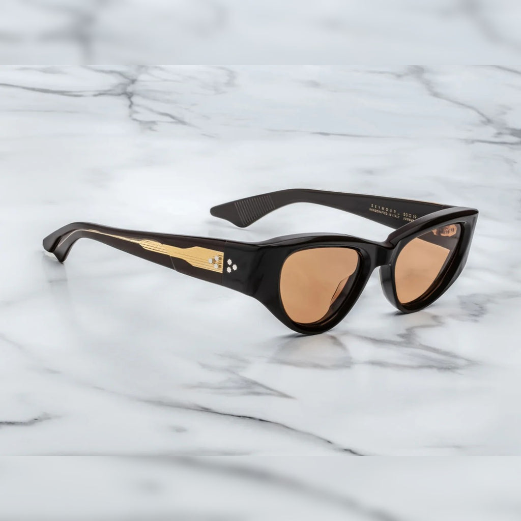 Jacques Marie Mage Seymour Sunglasses - Walnut