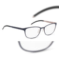 Orgreen Mentawai 948 optical frames in matte navy with silver temples