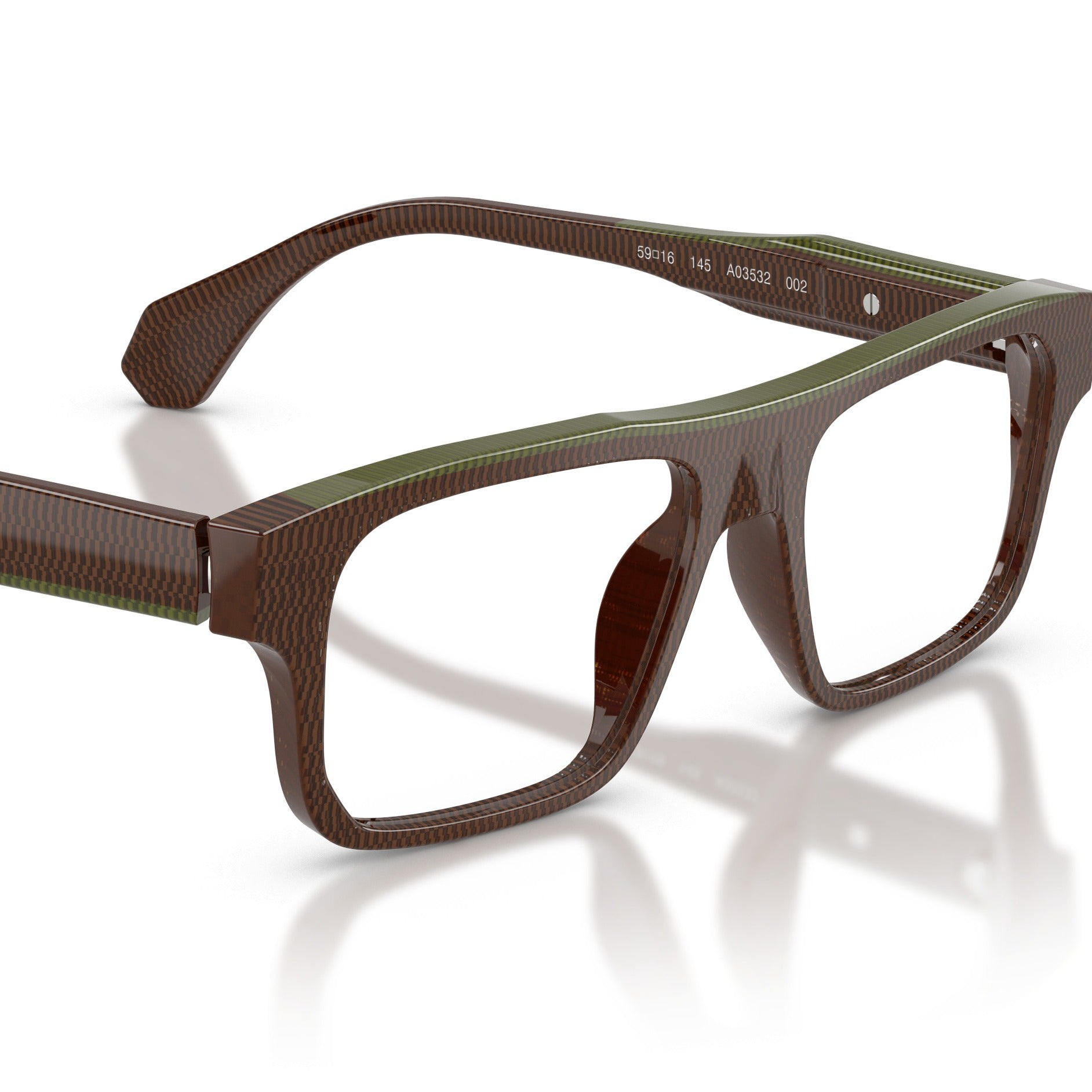 Alain Mikli AO3532 Colour 002 - side view with temples