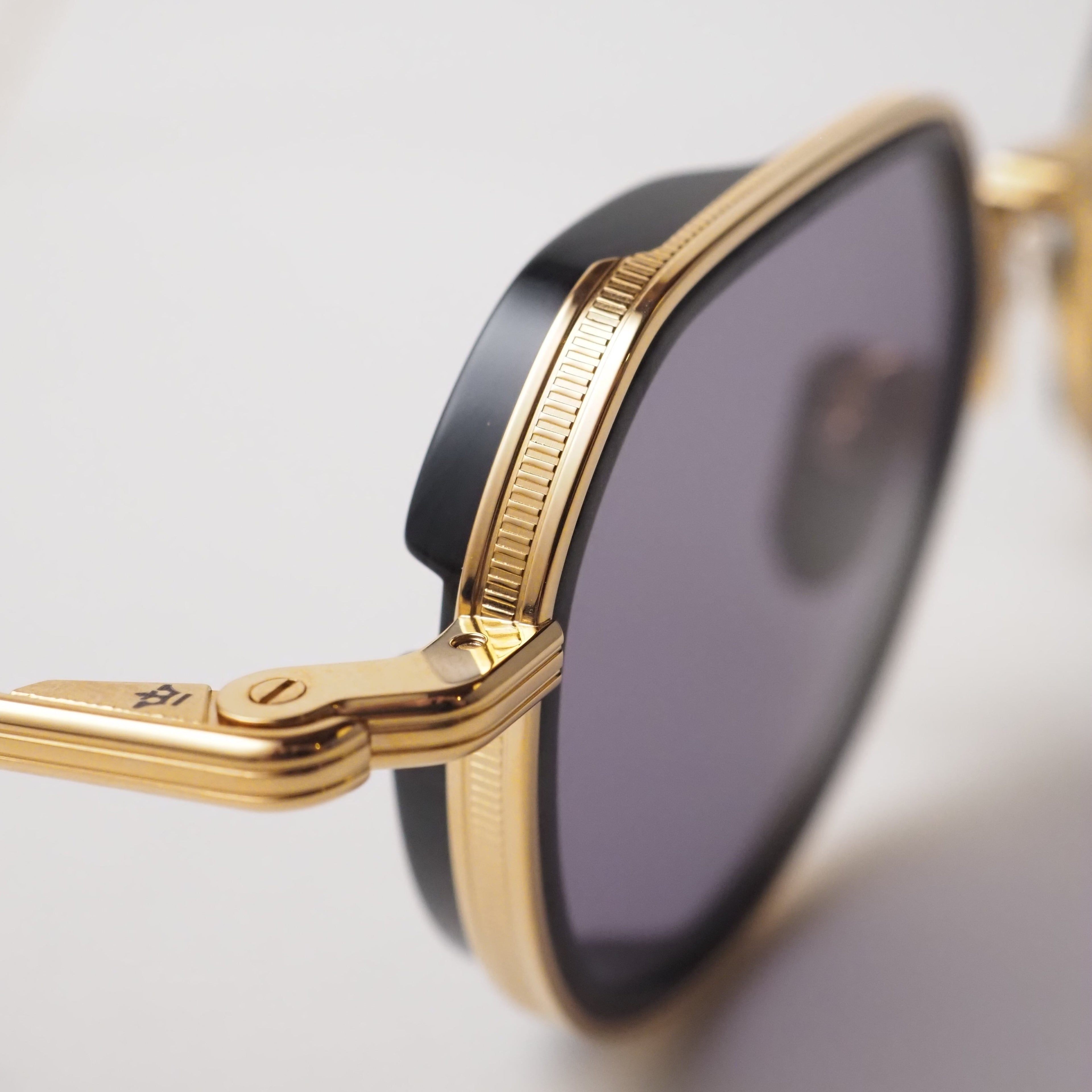 Jacques Marie Mage Dixon Sunglasses - Ebony