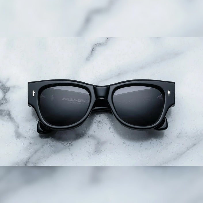 Jacques Marie Mage Chelsea Sunglasses - Black