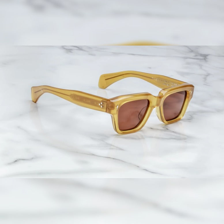 Jacques Marie Mage Fellini Sunglasses - Honey