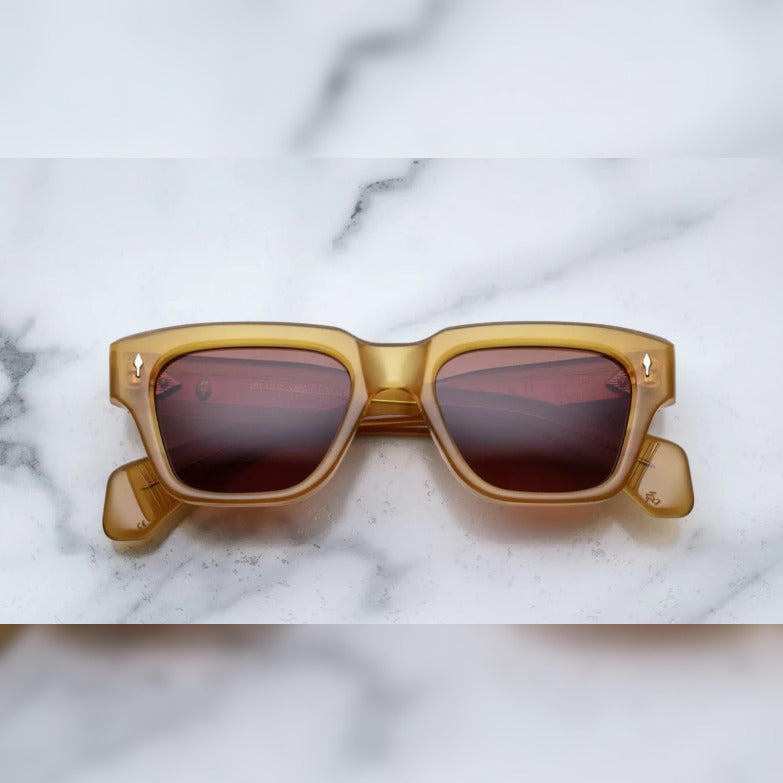 Jacques Marie Mage Fellini Sunglasses - Honey