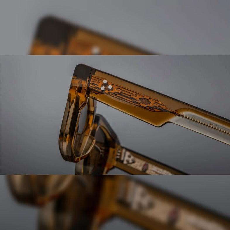 Jacques Marie Mage Ashcroft Sunglasses - Ocre