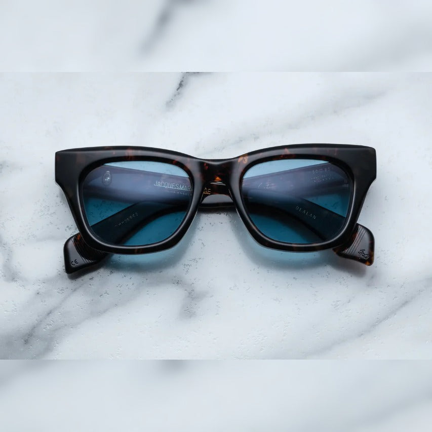 Jacques Marie Mage Dealan X George Cortina Sunglasses - Havana