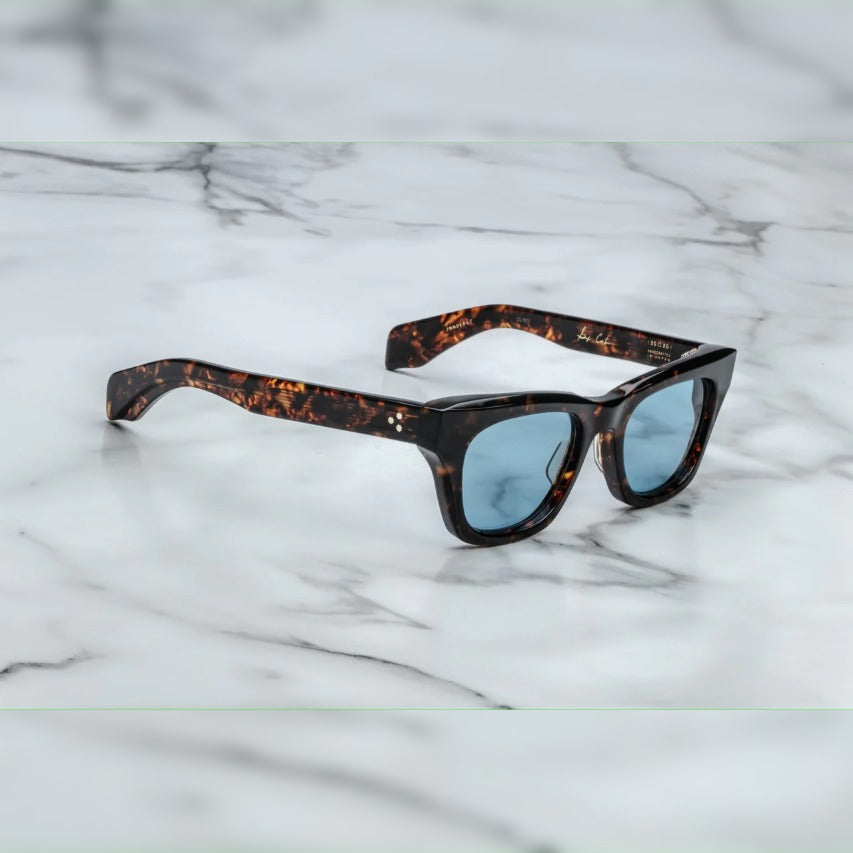 Jacques Marie Mage Dealan X George Cortina Sunglasses - Havana