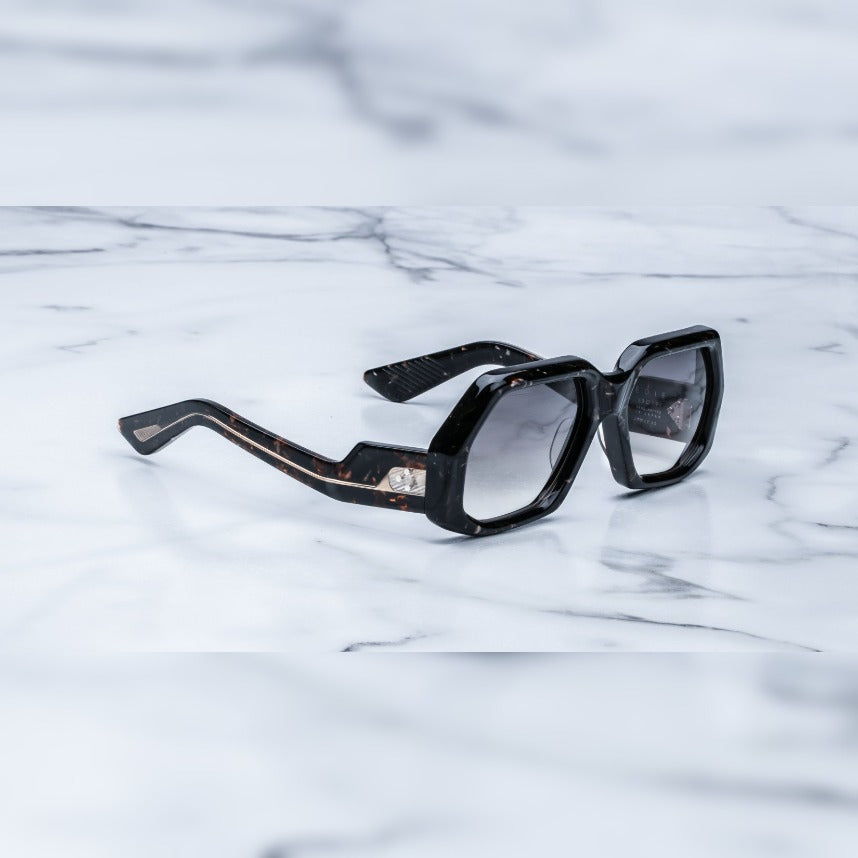 Jacques Marie Mage Edie Sunglasses - Granite