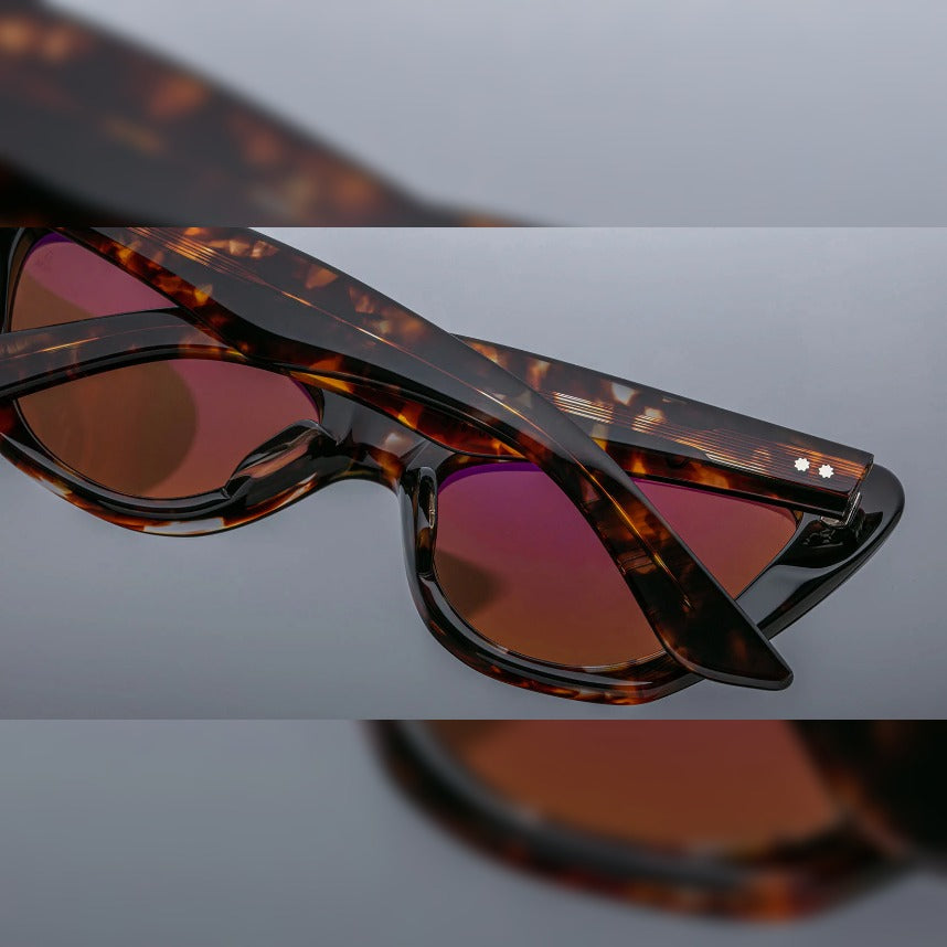 Jacques Marie Mage Kelly Sunglasses - Lava
