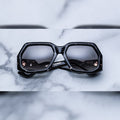 Jacques Marie Mage Edie Sunglasses - Granite
